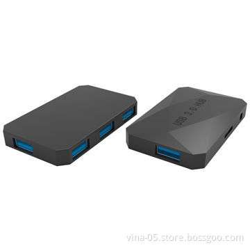 OEM 4 Ports USB3.0 Hubs, 5Gbps High-speed